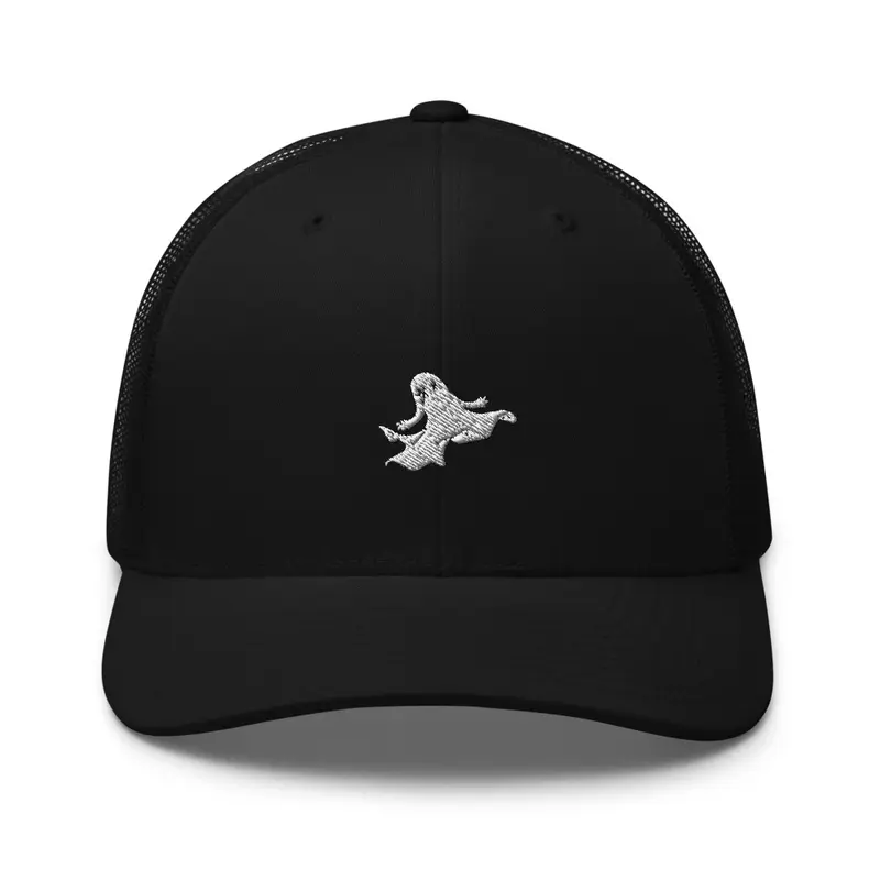 Ghostly Trucker Hat