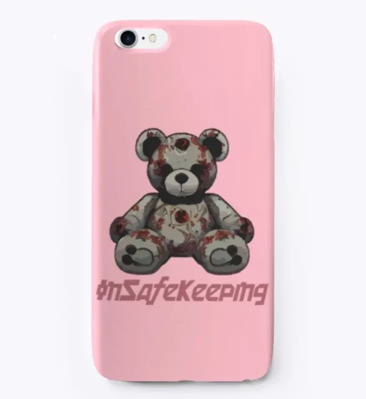 Rose Blood Bear Phone Case